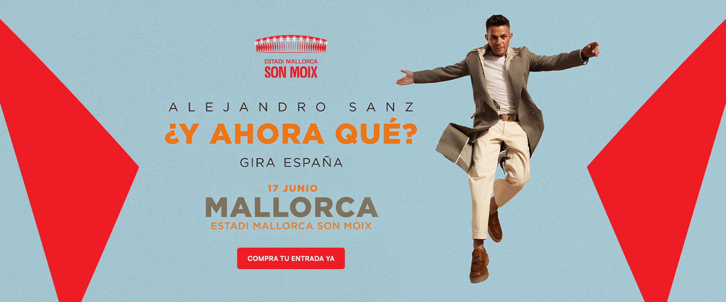 Alejandro Sanz - Concierto en Estadi Mallorca Son Moix